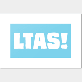 LTAS! White Posters and Art